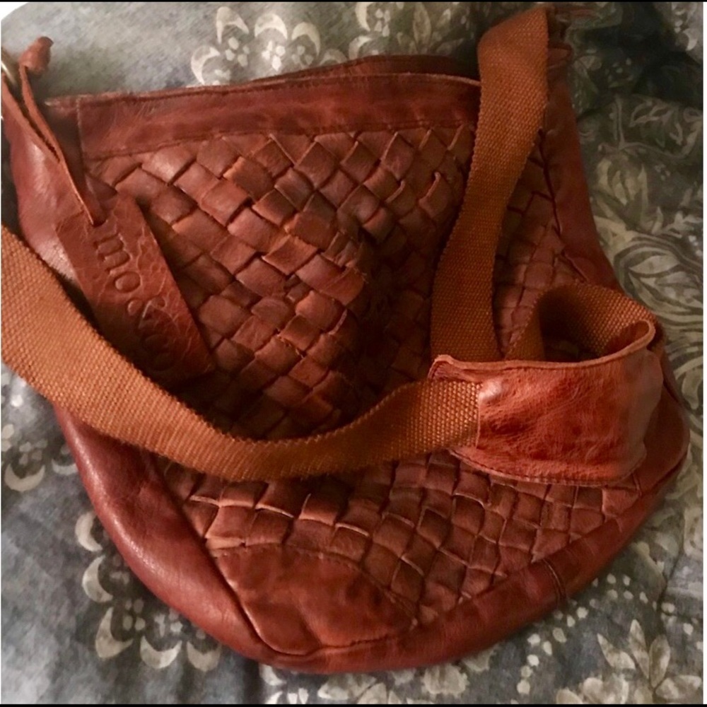 💛 NWOT Gorgeous Brown Leather Handbag ✨